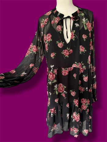 Robe tunique fleurie