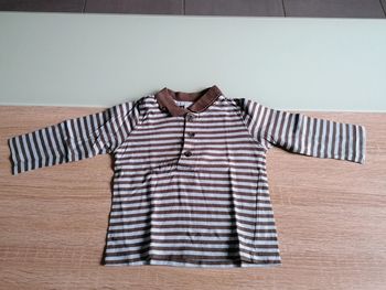 T-shirts polo longue manche 12mois