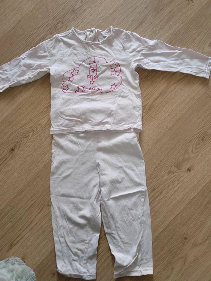 Pyjama 2 pièces rose