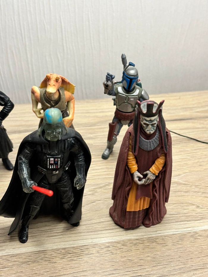 Lot de 7 figurines star wars vintages - photo numéro 2