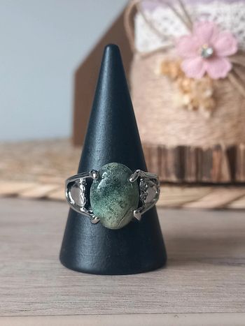 Bague en pierre naturelle taille 18 (57-58)