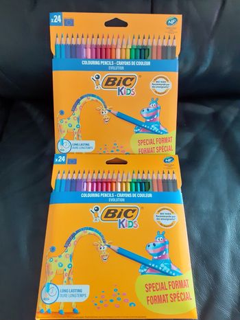 Crayons de couleur bic Kids