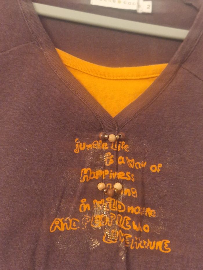 T-shirt Cache Cache, 2 - photo numéro 2