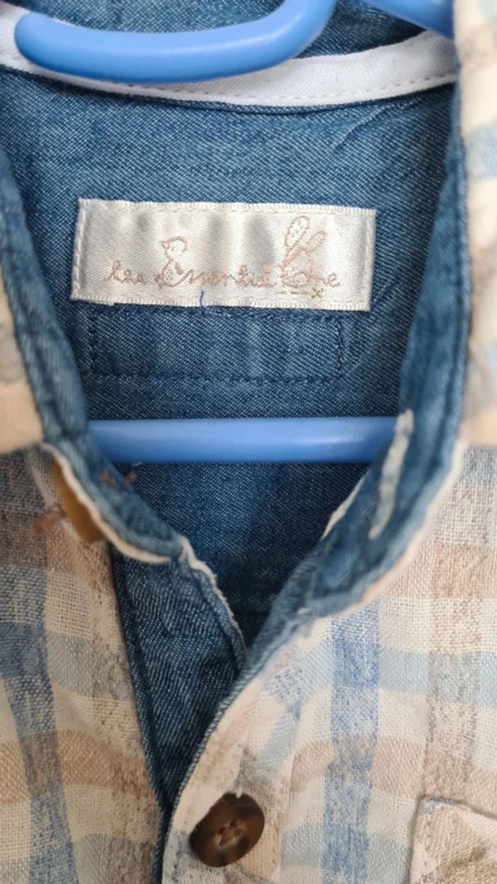 Chemise d'été manches courtes garçons 4-5 ans - photo numéro 6