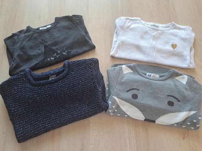 Lot pulls 4 ans