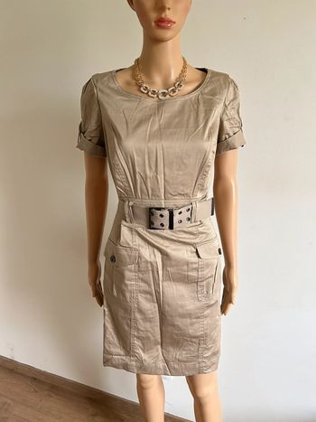 Robe beige à manches courtes Mexx taille 40/42 jamais portée