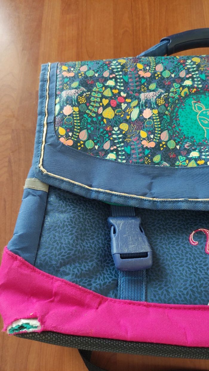 Cartable bleu histoire de filles - photo numéro 13