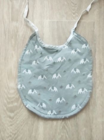 Grand bavoir éponge éléphant