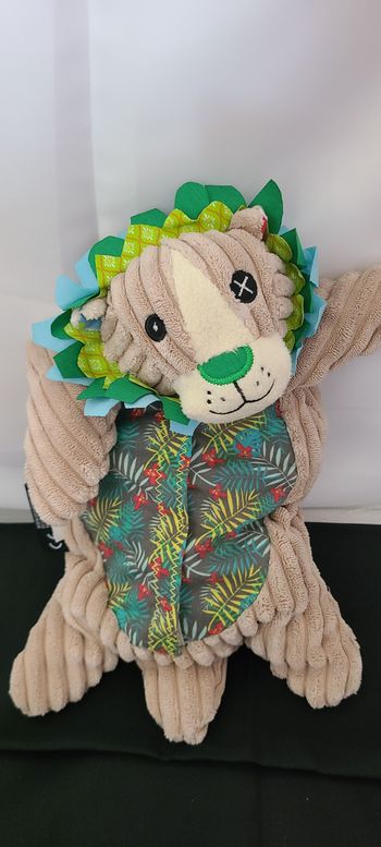 Doudou Bouillote Lion Déglingos