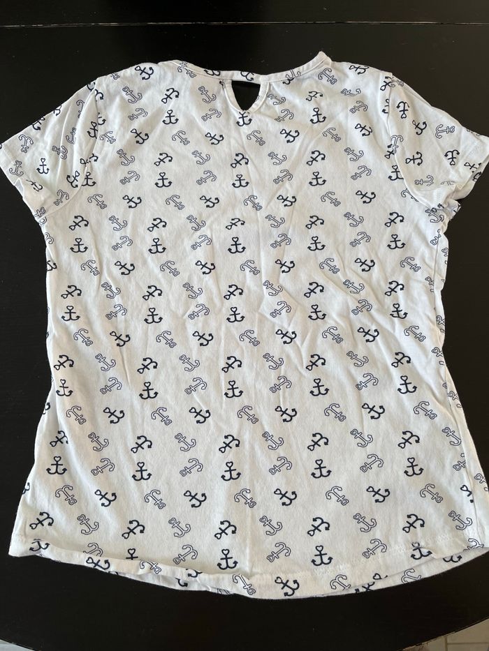 Tee-shirts Ancre Marine 10ans - photo numéro 2