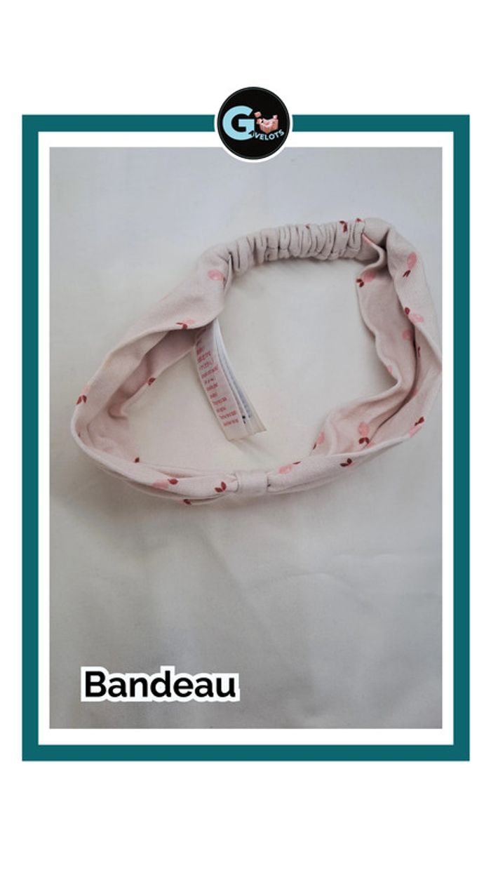 🦚Bandeau fille - photo numéro 3