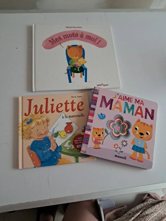 Lot 3 livres enfants