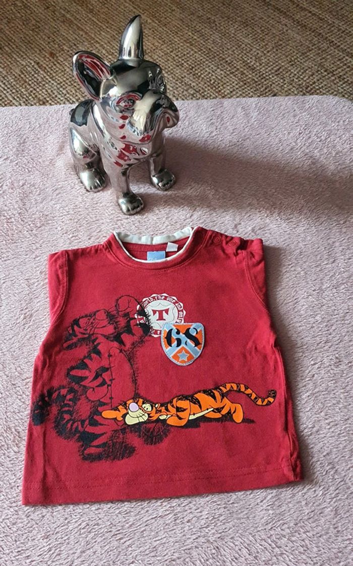 tee-shirt manche longue 9 mois
Bébé garçon tigrou Disney baby - photo numéro 3