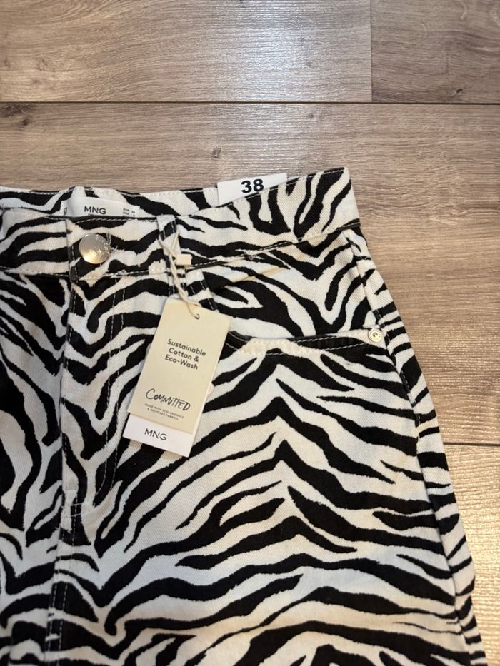 Jeans Mango zébra taille M femme - photo numéro 6