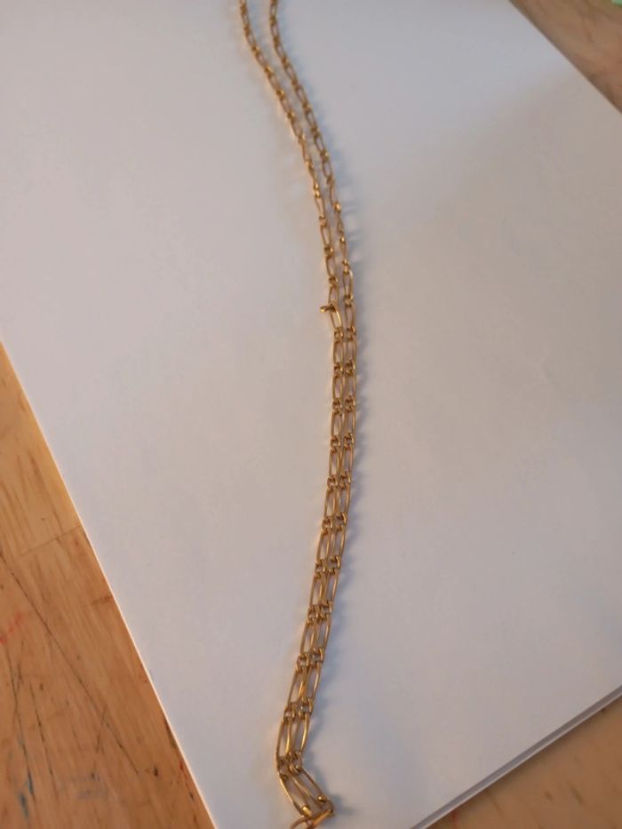 Chaine plaqué or - photo numéro 3