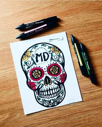 Dessin Masque Mexicain