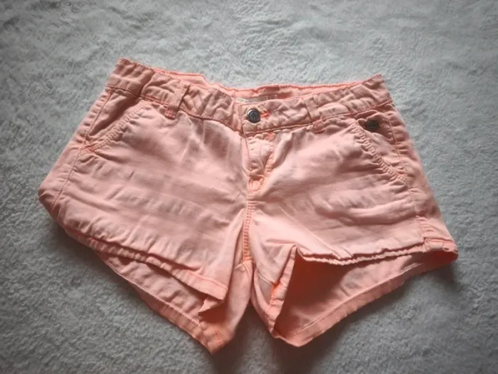 Short en Jean Corail/Pêche – Gémo – Taille XS (34) - photo numéro 2