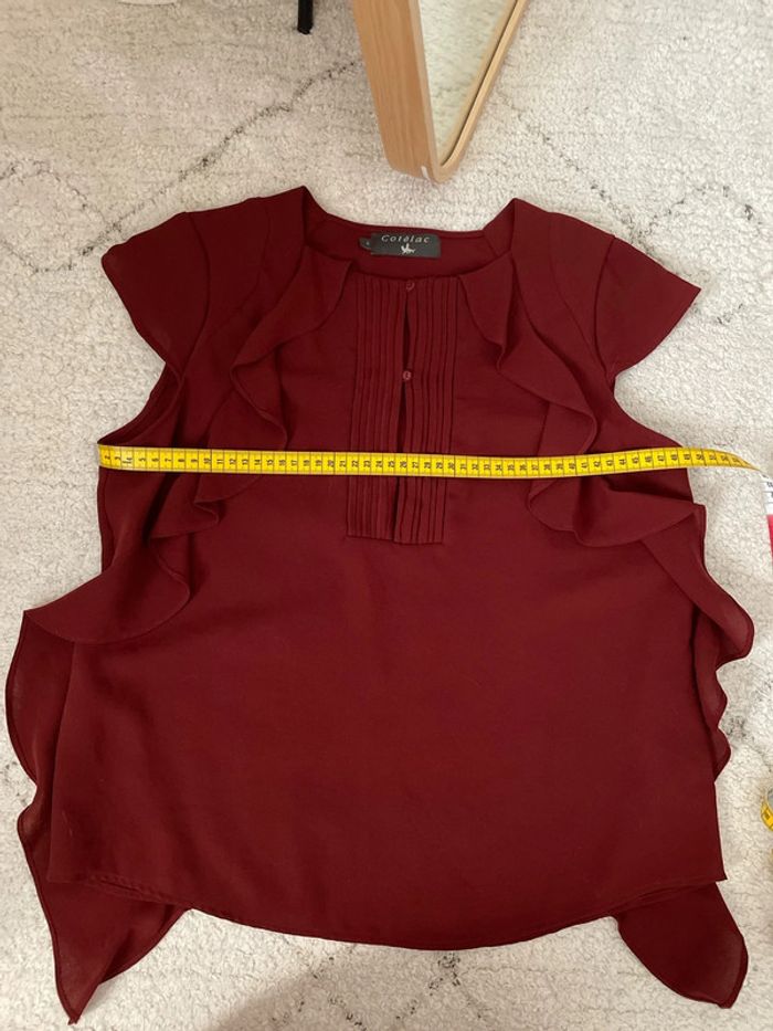 Blouse Cotélac Terracotta - photo numéro 6
