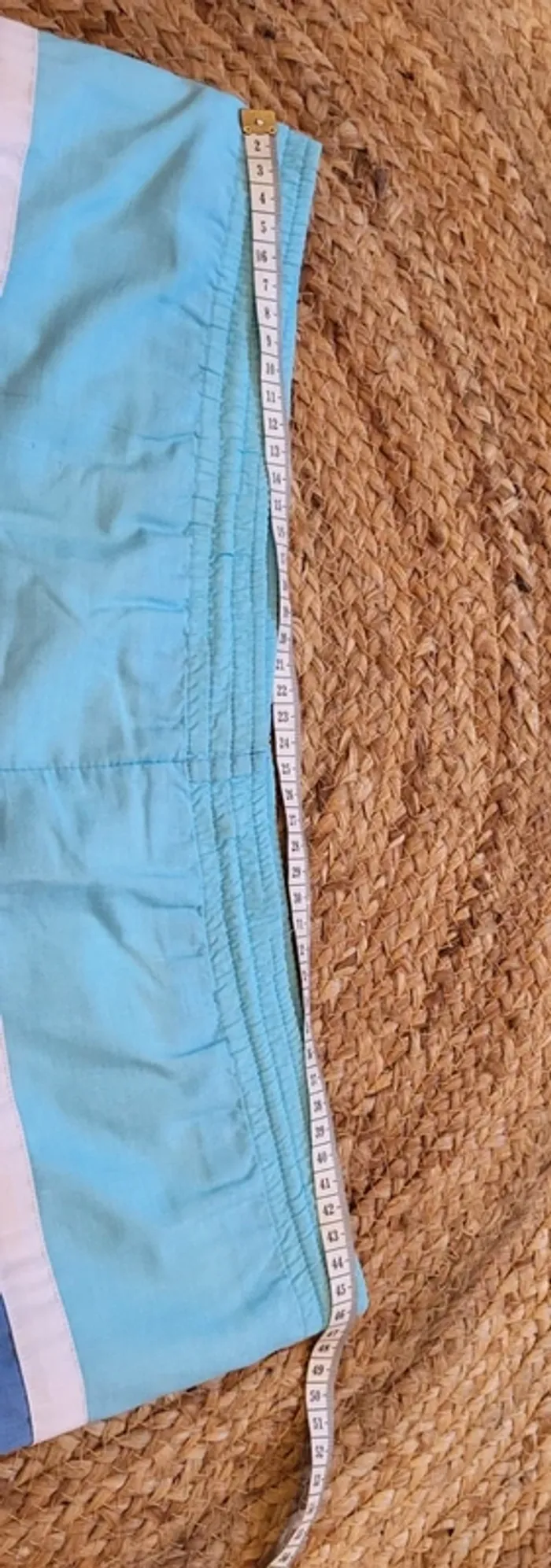 Short de bain rétro bleu homme – très bon état - Taille L - photo numéro 6