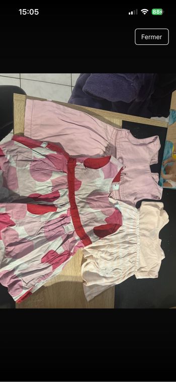 Lot 3 robes été