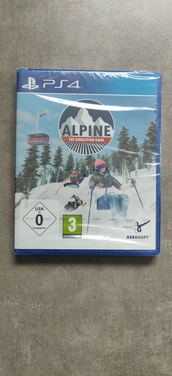 Jeu PS4 Alpine Simulation neuf