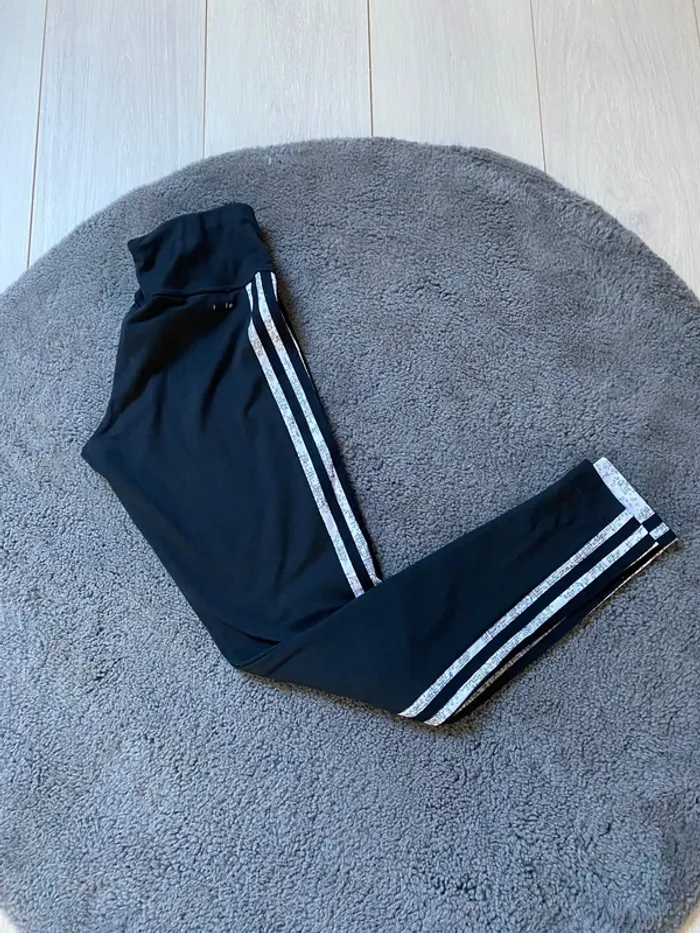 Legging Adidas imprimé graphique – Taille XS – Rare & stylé - photo numéro 2