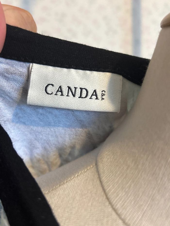Magnifique blouse taille 54/56 marque canda - photo numéro 4