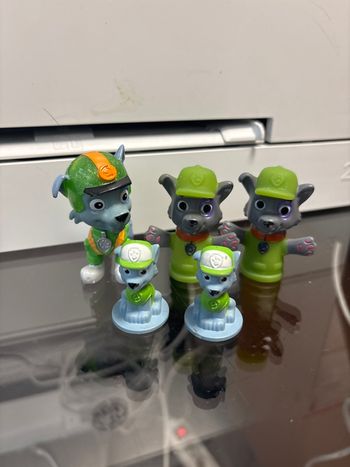 Lot de figurines rocky