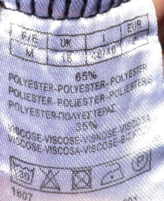 tshirt bleu marine doublé d'un débardeur blanc taille M col rond - photo numéro 7