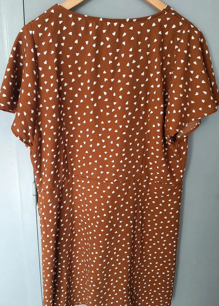 robe midi Grain de Malice marron taille 44 - photo numéro 3