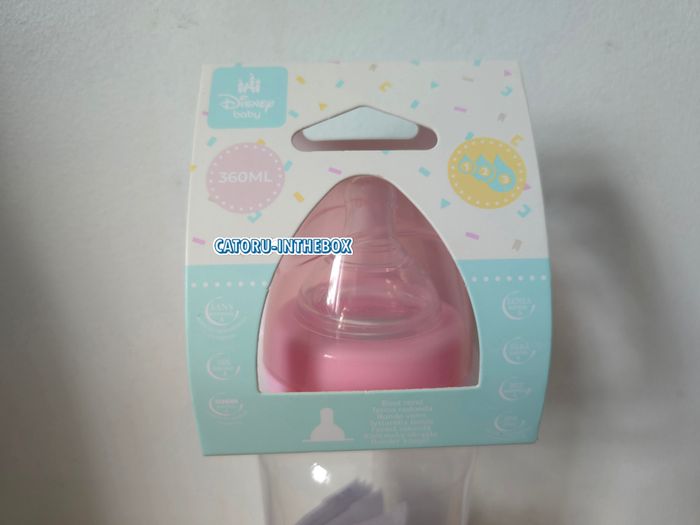 Biberon bébé / Baby bottle Disney Stitch & Angel sans BPA FREE | 360ml - photo numéro 3
