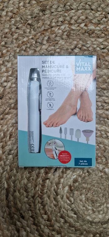 VITALmaxx kit de manucure et pédicure