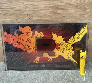 🔥 Protection acrylique premium – UPC Sulfura Pokémon 🔥