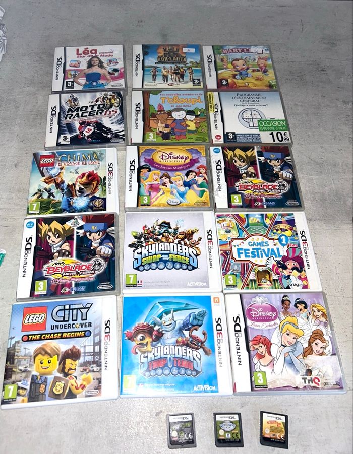 Nintendo 3DS xl + 21 jeux - photo numéro 2