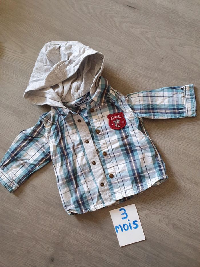 Chemise 3mois garçon