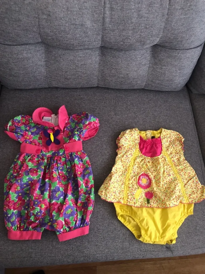Vêtement naissance robe - photo numéro 2