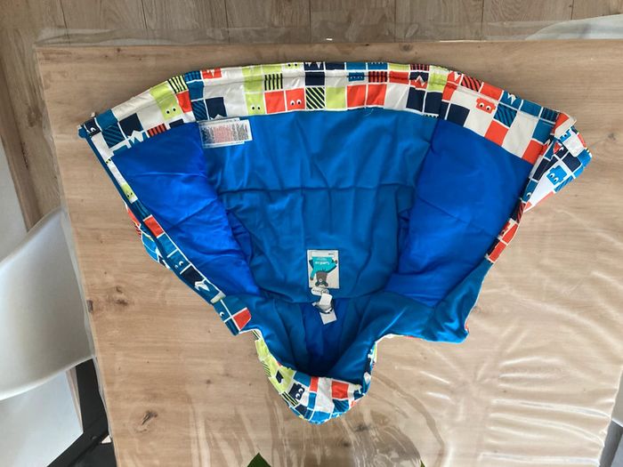 Ensemble de ski bleu avec veste à motifs taille 2 ans - photo numéro 6