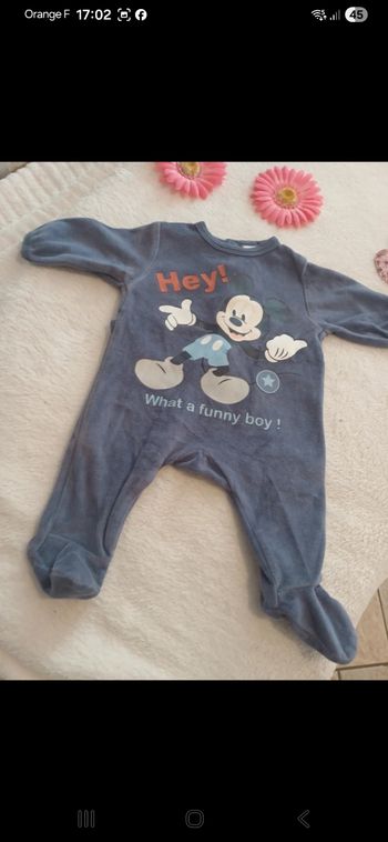 Pyjama bébé taille 1 mois