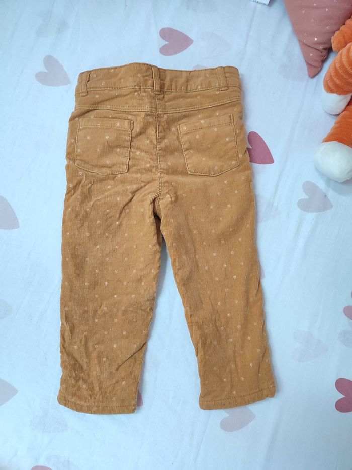 Pantalon molletonné - Camel - 18 mois - Proche du neuf - Orchestra - photo numéro 3