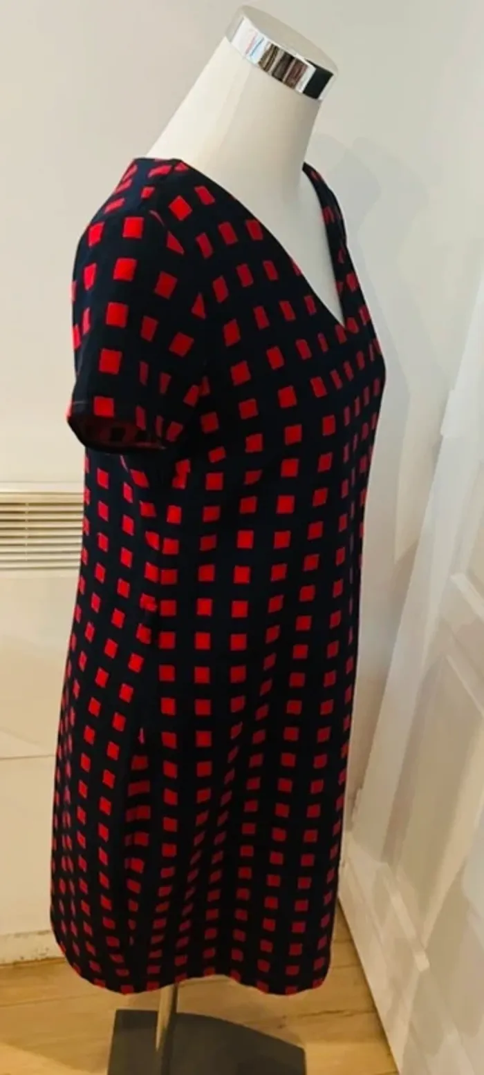 Hippocampe, robe imprimée, femme, taille 40 - photo numéro 2