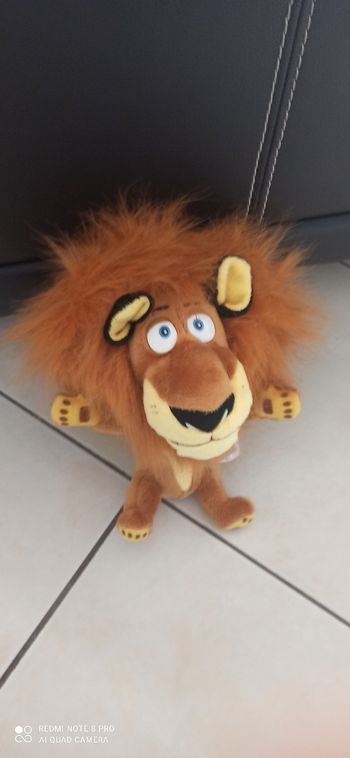 Peluche lion Madagascar