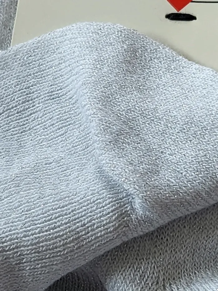 Kindy Socquettes gris clair brillante neuves 37/41 - photo numéro 6