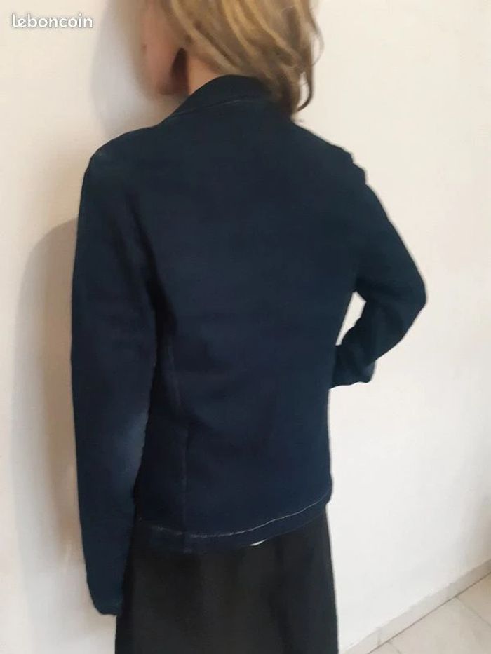 Les p'tites bombes veste en jean T.38 en tbe - photo numéro 8