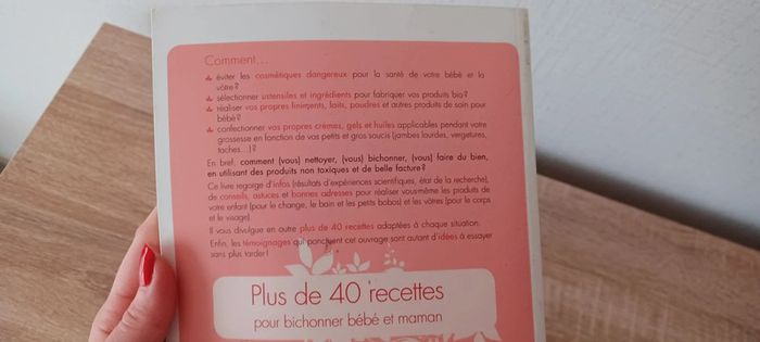Livre "Mes soins bio 40 recettes pour bébé et maman" - photo numéro 6