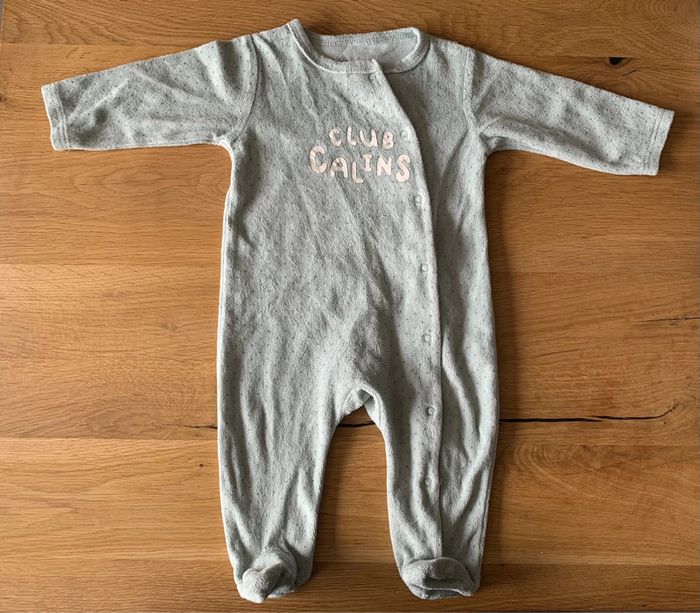 Pyjama velours 6 mois