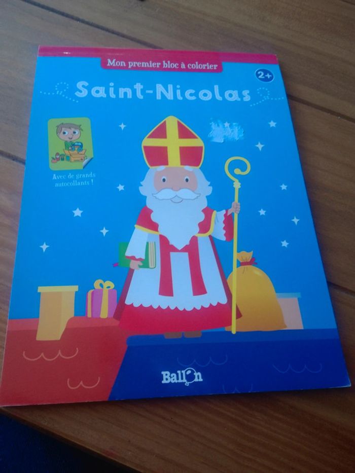 Coloriage saint Nicolas