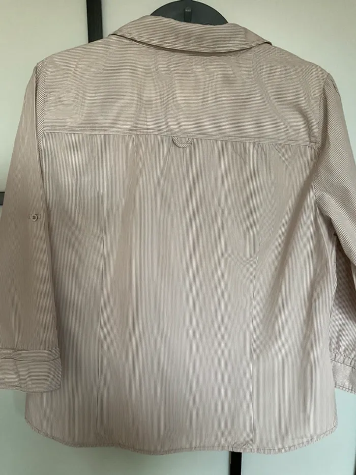 Chemisier beige Zara - photo numéro 7