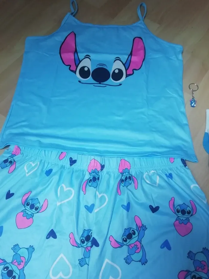 Ensemble pyjashort Stitch - photo numéro 2