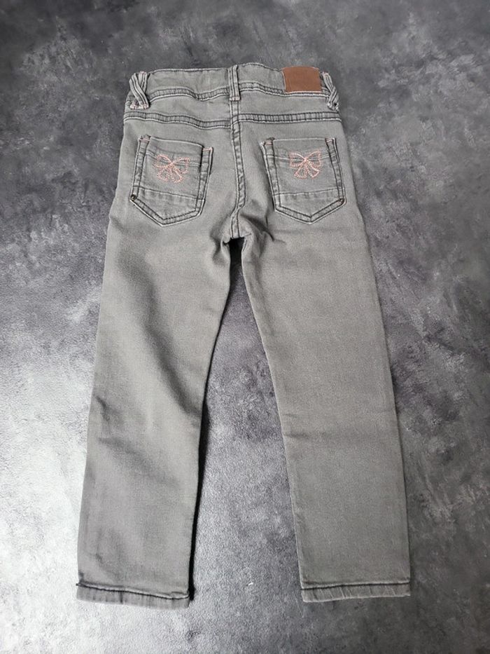 Jean fille regular 4 ans sergent major très bon état - photo numéro 4