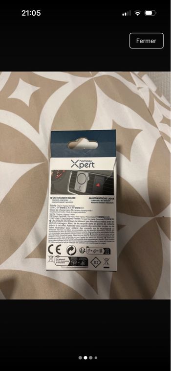 Chargeur voiture MagSafe